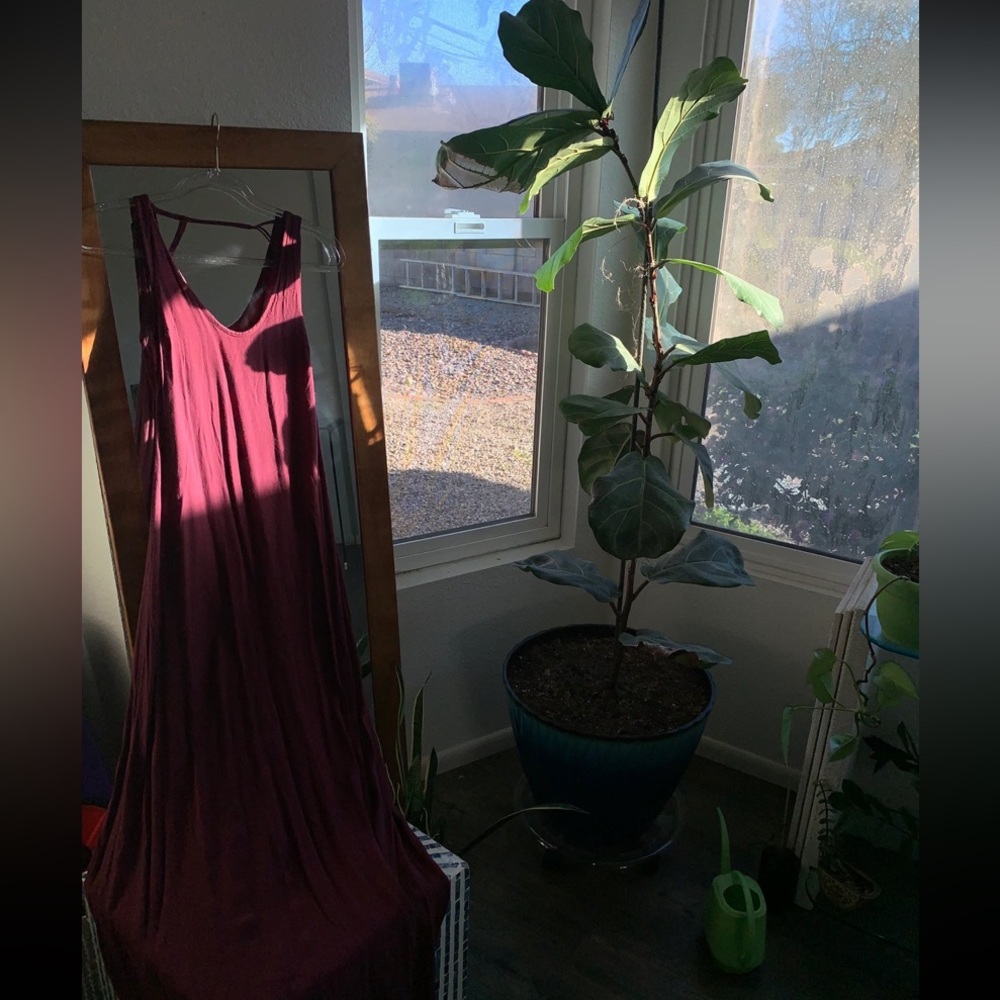 Burgundy Tobi Maxi